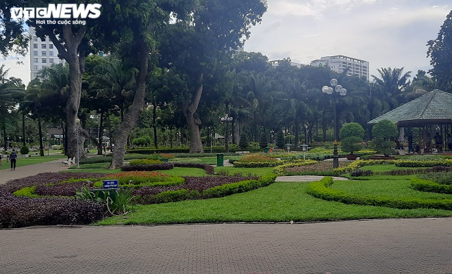 Ảnh: Công viên ở TP.HCM dừng hoạt động để phòng, chống COVID-19 - 8