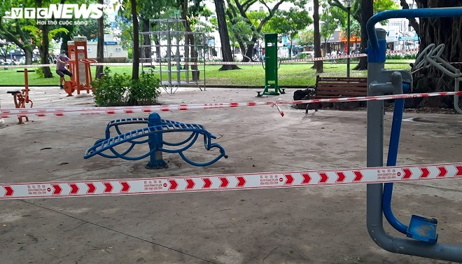 Ảnh: Công viên ở TP.HCM dừng hoạt động để phòng, chống COVID-19 - 5