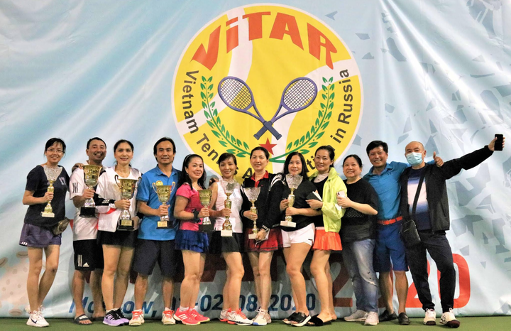 Giải quần vợt gắn kết người Việt tại Nga - 1