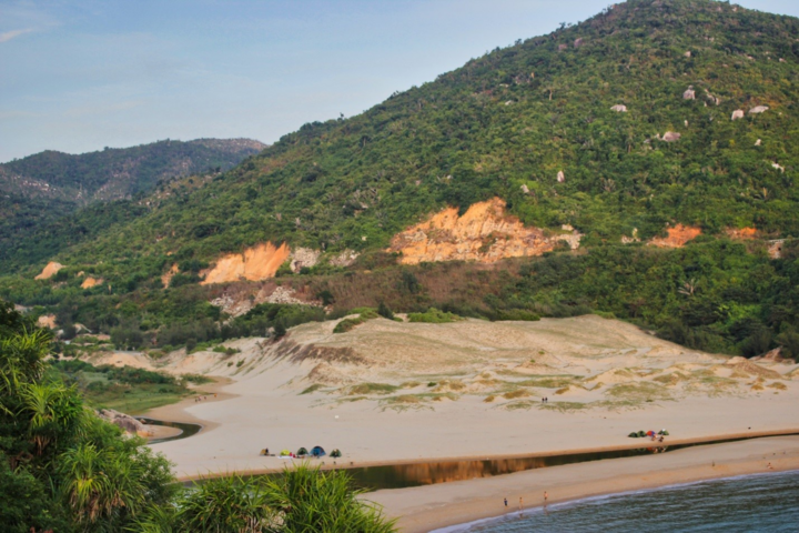 Ngủ lều ở Bãi Môn, mũi Đại Lãnh - 5