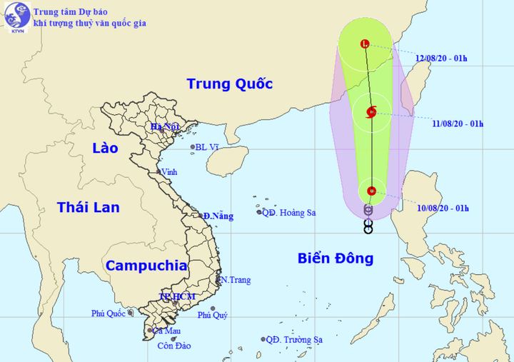 Áp thấp nhiệt đới khả năng mạnh thành bão, nhiều nơi mưa lớn - 1