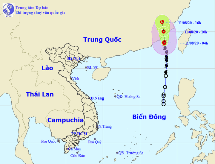 Bão số 3 đổ bộ vào Trung Quốc, miền Bắc nước ta mưa lớn - 1