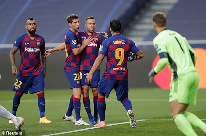 Messi thất thần, bất lực trong thất bại muối mặt của Barca - 4