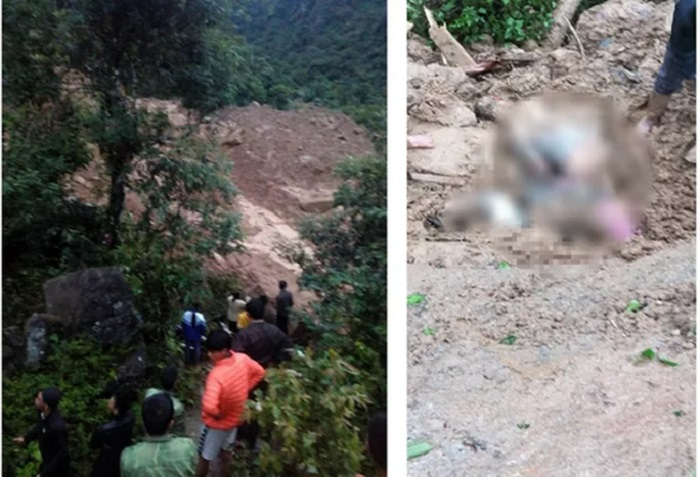 Đang ngủ trong lán, người đàn ông ở Lai Châu bị đất đá vùi chết - 1