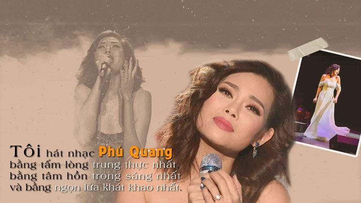Ca sĩ Ngọc Anh: 'Tôi lao vào nhạc Phú Quang như cô gái trẻ đang khát yêu' - 1