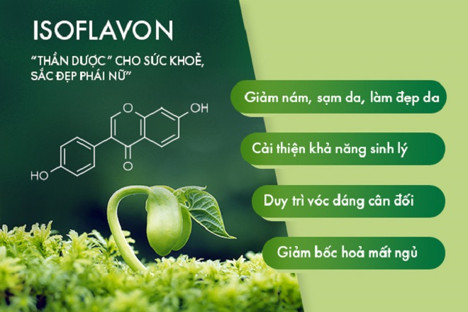 Nano Isoflavon chiết xuất mầm đậu nành, đẩy lùi lão hóa tuổi 40 - 2