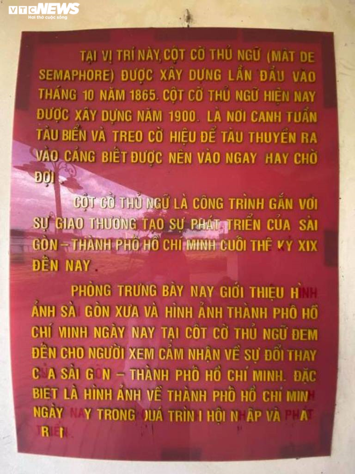 Ảnh: Cận cảnh Cột cờ Thủ Ngữ 155 tuổi ở TP.HCM sắp được trùng tu - 3