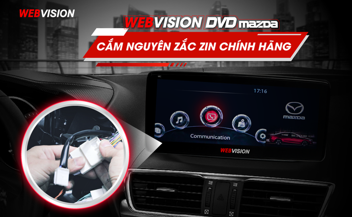 Đột phá màn hình DVD Mazda thế hệ mới độc quyền từ Webvision Việt Nam - 1