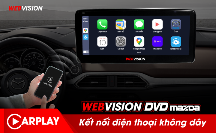 Đột phá màn hình DVD Mazda thế hệ mới độc quyền từ Webvision Việt Nam - 4