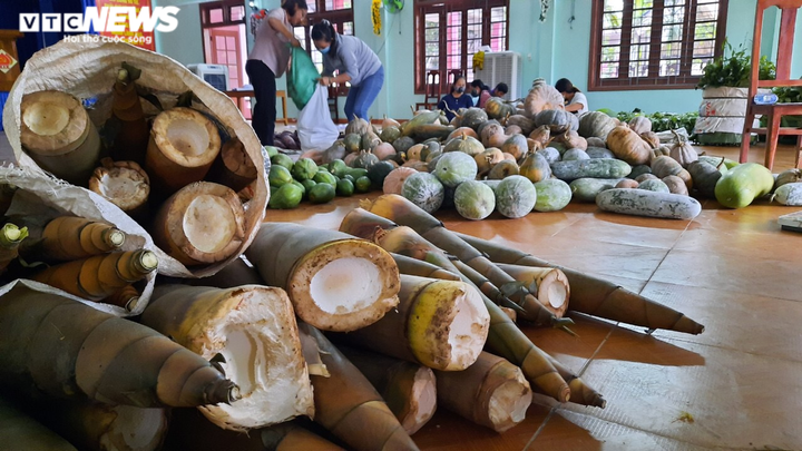 Rau lủi, măng rừng của đồng bào Ca Dong xuôi xuống vùng tâm dịch - 1