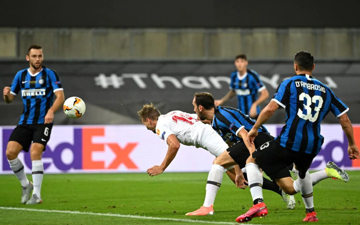 Trực tiếp Sevilla 3-2 Inter Milan: Lukaku phản lưới nhà - 9