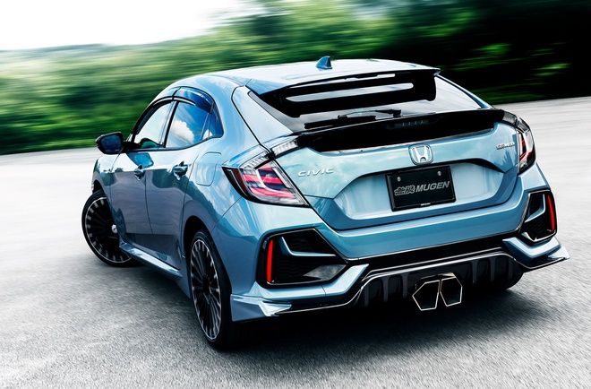 Honda Civic 2020 hầm hố hơn với gói phụ kiện Mugen - 2