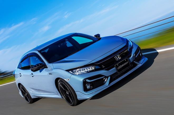 Honda Civic 2020 hầm hố hơn với gói phụ kiện Mugen - 1