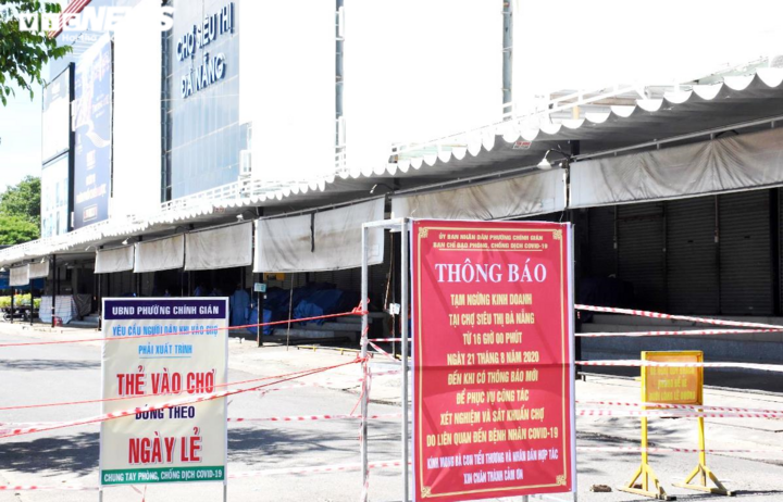 Tiểu thương tiếp xúc gần với bệnh nhân 1013, Đà Nẵng dừng hoạt động thêm 1 chợ - 1