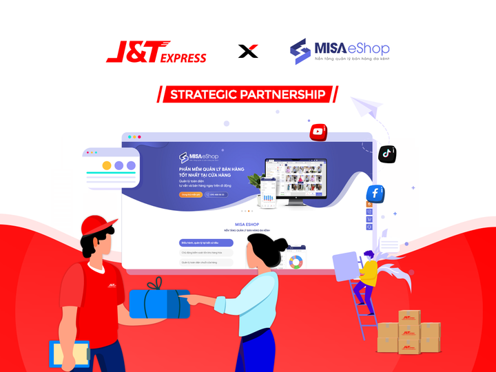 J&T Express và MISA eShop 'bắt tay' – Giải pháp quản lý đơn hàng toàn diện - 1