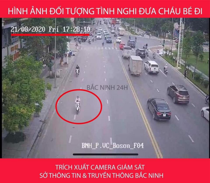 Hơn 300 ‘mắt thần’ tìm ra lịch trình di chuyển của kẻ bắt cóc bé trai ở Bắc Ninh - 3