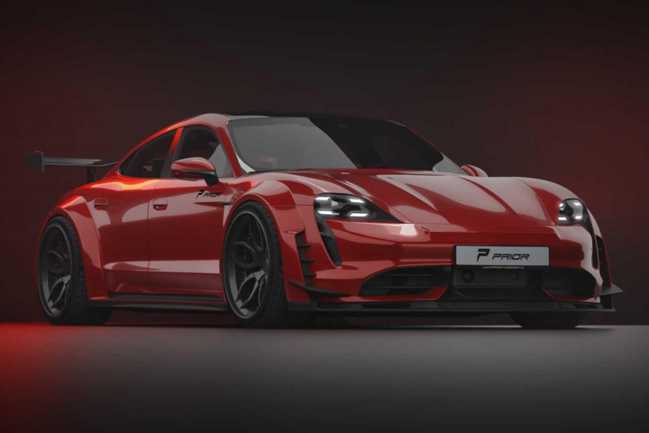 Hình ảnh Porsche Taycan được độ cực chất - 1