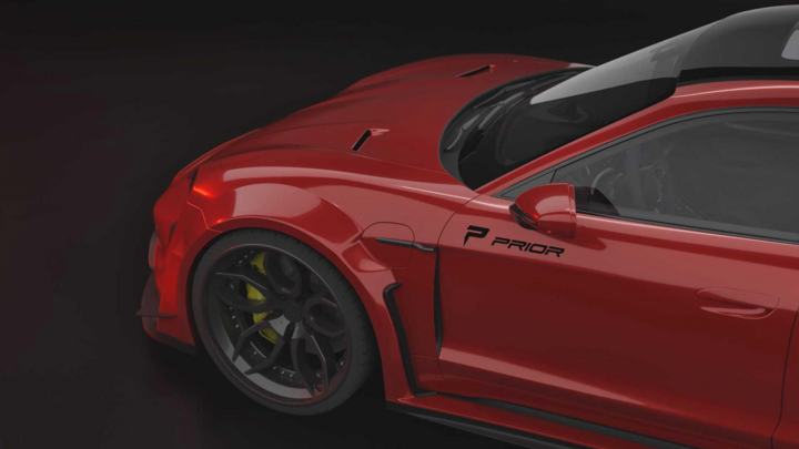 Hình ảnh Porsche Taycan được độ cực chất - 4