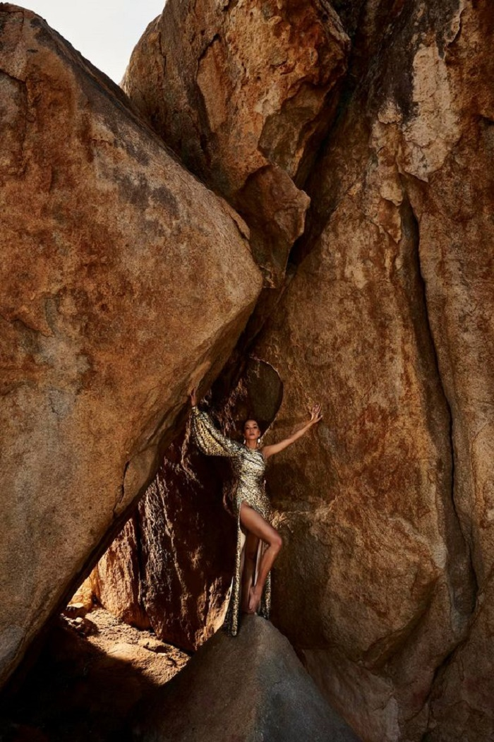 Hoa hậu H'Hen Niê dậy từ 3h để chụp bộ ảnh 'chạm vào ánh mặt trời' - 7