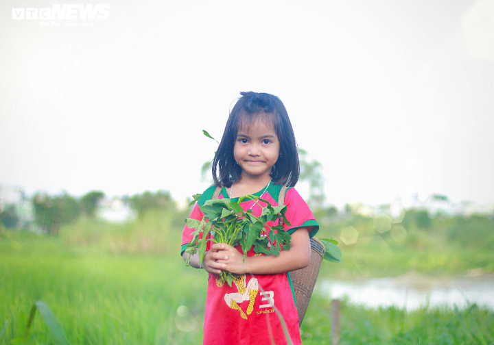 Ảnh: Mùa hè thay mẹ bắt cá, bán rau, chăm em của trẻ nghèo vùng cao - 5