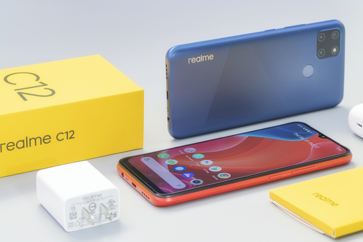 Cận cảnh Realme C12 với pin 'khủng' 6.000mAh vừa ra mắt tại Việt Nam - 1