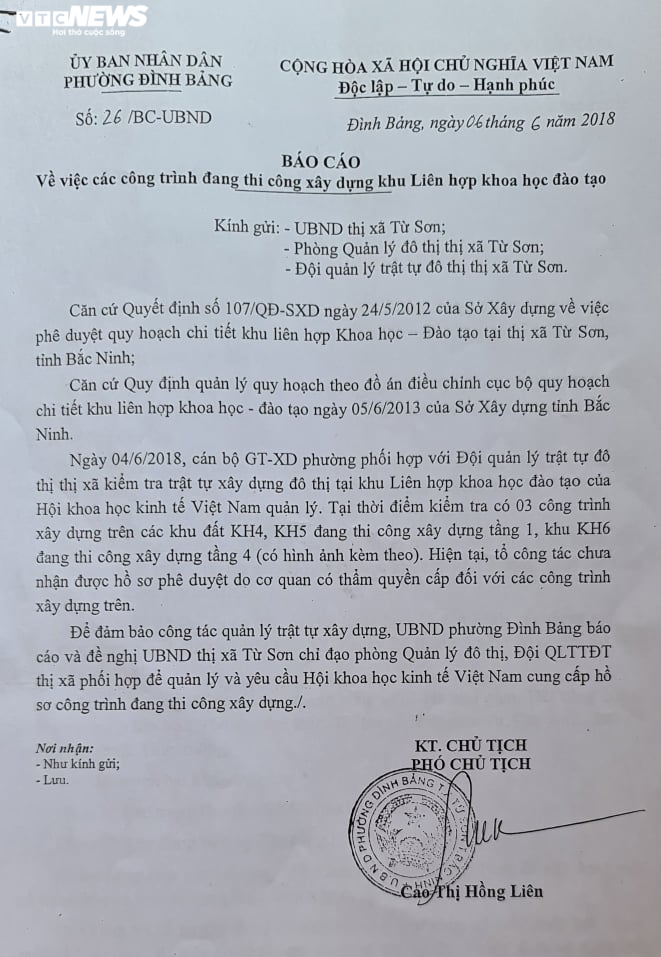 Ba biệt thự ngang nhiên 'mọc' trong Khu liên hợp Khoa học – Đào tạo ở Bắc Ninh - 6
