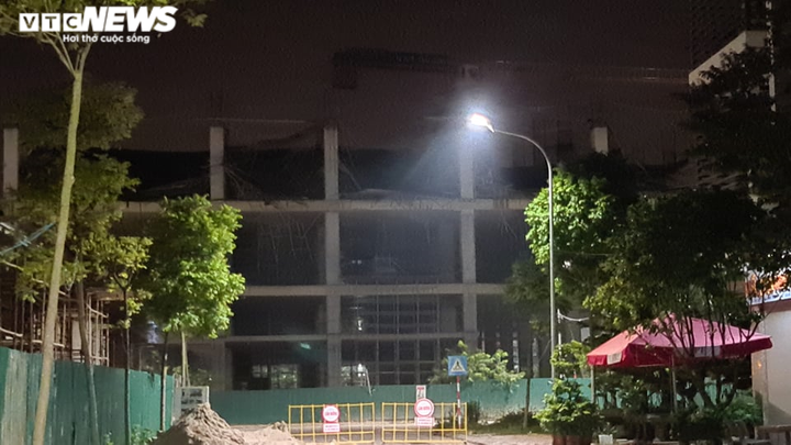 Hiện trường vụ sập giàn giáo công trình xây dựng đại lý Toyota Bắc Giang - 1