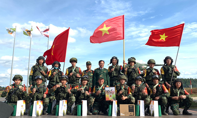 Công binh Việt Nam giành Huy chương Đồng Army Games 2020 - 1