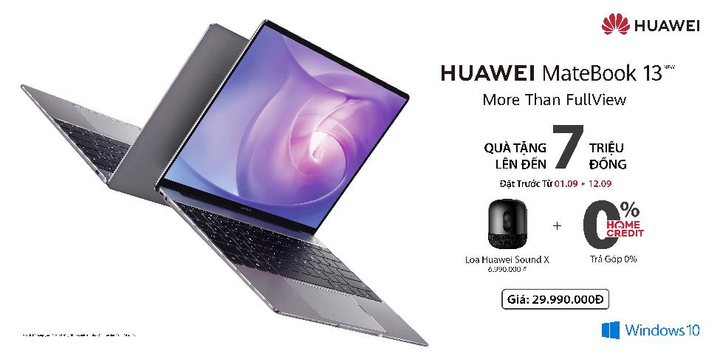 Laptop cao cấp Huawei Matebook 13 chính thức ra mắt tại Việt Nam - 2