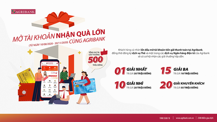 Agribank triển khai 'chùm' chương trình tri ân, ưu đãi khách hàng dịp 2/9 - 2