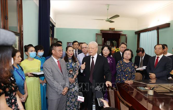 Tổng Bí thư, Chủ tịch nước dâng hương tưởng niệm Chủ tịch Hồ Chí Minh - 4