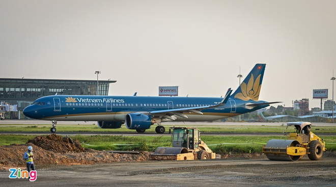 Dự án cải tạo đường băng sân bay Nội Bài chậm tiến độ - 1