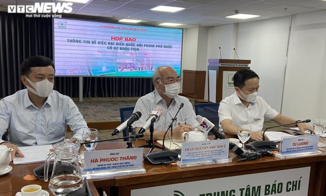 Toàn cảnh họp báo thông tin việc ĐBQH Phạm Phú Quốc có 2 quốc tịch - 3