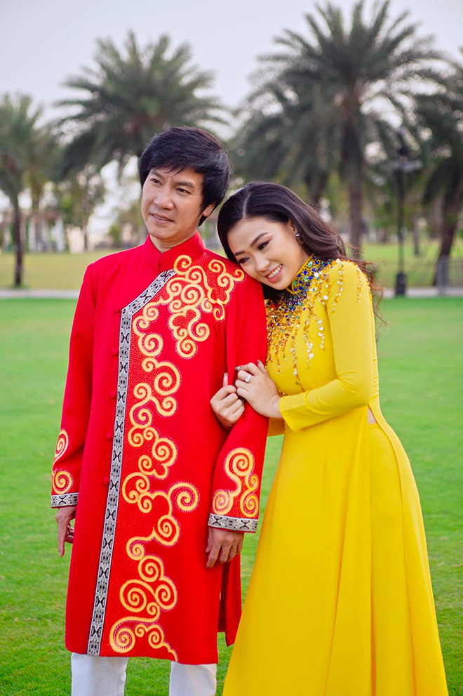 Vợ kém 29 tuổi của Lê Huỳnh: 'Tranh cãi kiểu gì, vợ chồng vẫn ngủ chung giường' - 2