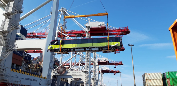 Hình ảnh đoàn tàu Metro Nhổn - ga Hà Nội rời cảng Pháp về Việt Nam - 6