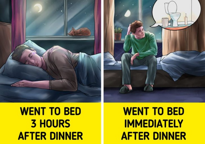 Điều gì xảy ra với cơ thể nếu bạn đi ngủ ngay sau khi ăn? - 4