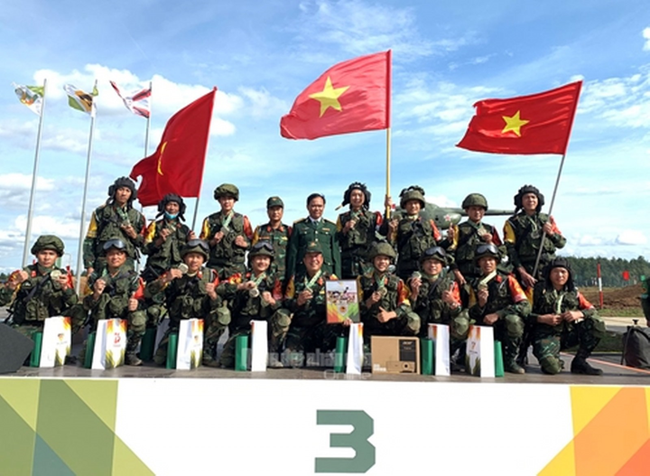 Ảnh: Đoàn Quân đội Nhân dân Việt Nam thi đấu ấn tượng tại Army Games 2020 - 11