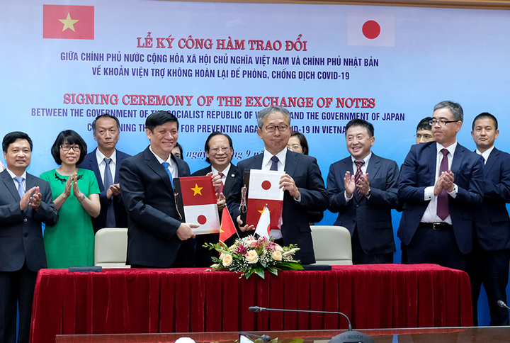 Nhật Bản viện trợ gần 500 tỷ đồng giúp Việt Nam chống dịch COVID-19 - 1