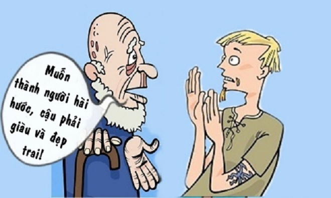 Phải giàu để trở thành người đàn ông hài hước - 1