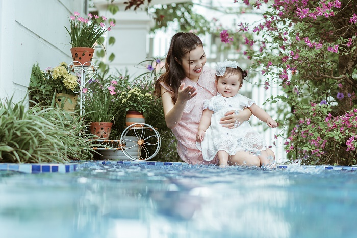 Ca sĩ Nguyễn Ngọc Anh công khai bố của con gái thứ hai trong MV mới - 3