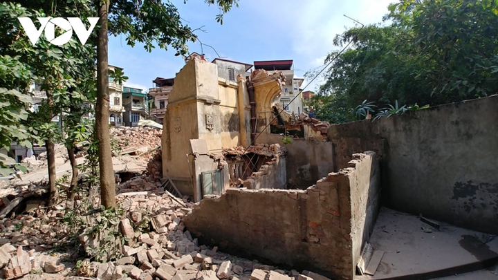 Căn biệt thự trạm phát sóng bản Tuyên ngôn độc lập bị phá bỏ - 7