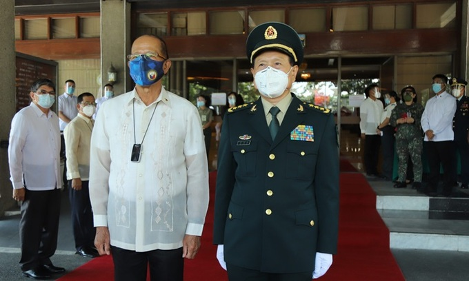 Philippines nhận viện trợ 20 triệu USD từ quân đội Trung Quốc - 1