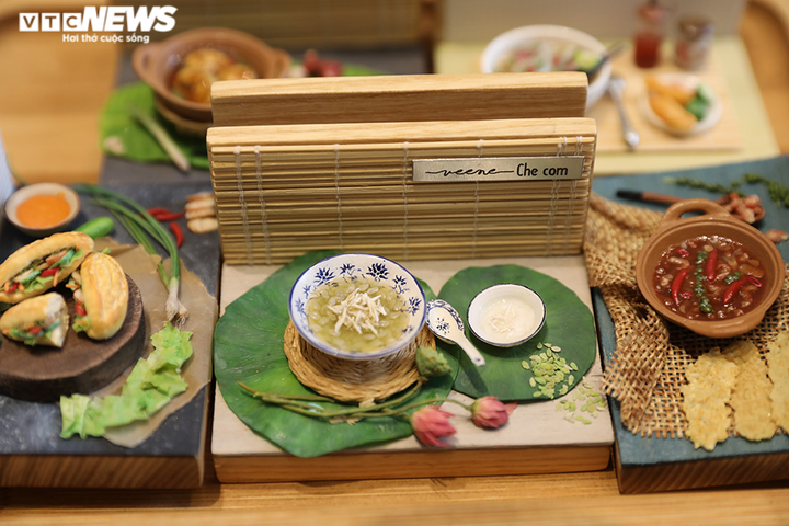 Những món ăn siêu tí hon làm bằng đất sét của cô gái 9X - 9