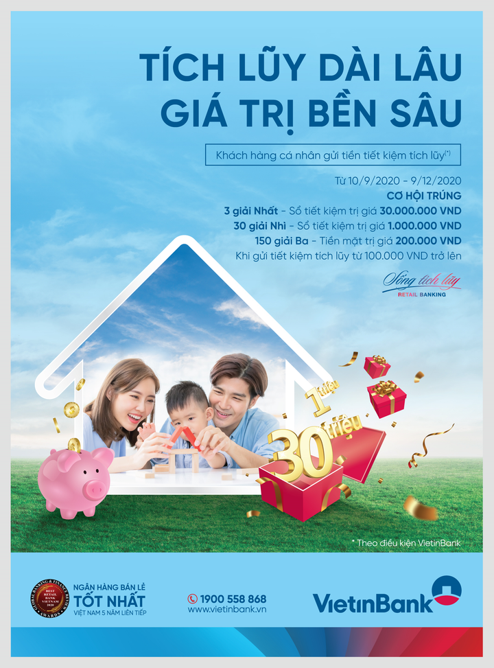 Trúng sổ tiết kiệm khi gửi tiết kiệm tích lũy - 1