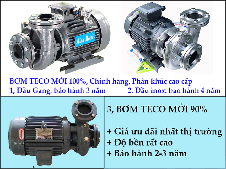 Máy bơm nước Teco – Sự lựa chọn hoàn hảo cho ngành công nghiệp Việt - 3