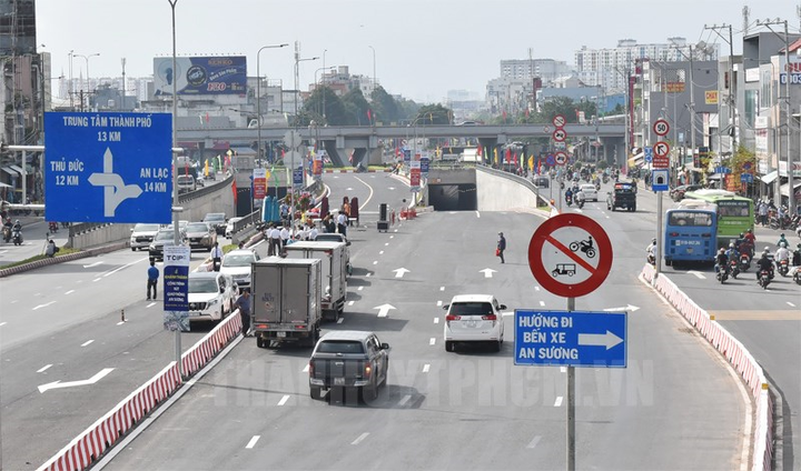 TP.HCM: Khánh thành hầm chui An Sương 514 tỷ đồng sau 3 năm xây dựng - 2