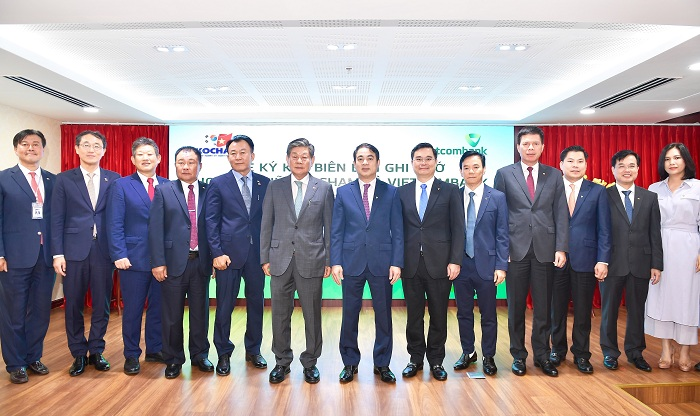 Lễ ký kết biên bản ghi nhớ hợp tác giữa Vietcombank và Kocham - 3
