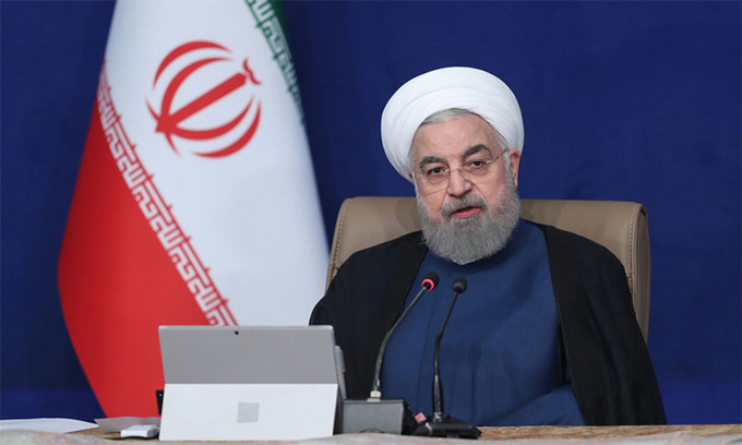 Tổng thống Rouhani: Mỹ đang bị 'cô lập tối đa' vì trừng phạt Iran - 1