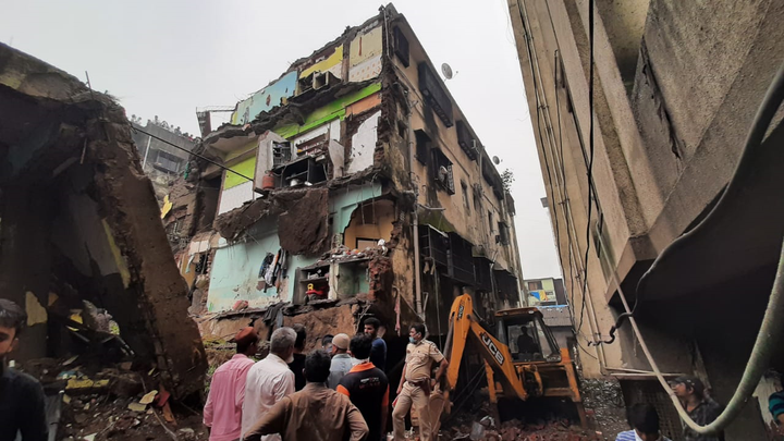 Thêm vụ sập nhà kinh hoàng ở Ấn Độ, 10 người thiệt mạng - 1