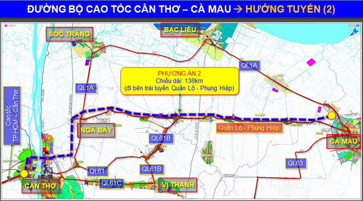 3 phương án 'nghìn tỷ' thi công cao tốc Cần Thơ - Cà Mau - 2